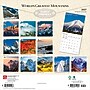 2027 BrownTrout World's Greatest Mountains 12" x 12" Monthly Wall Calendar (9798330711581)~#|#~sp320836931_sc7