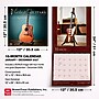 2027 BrownTrout Vintage Guitars 12" x 12" Monthly Wall Calendar (9798330711178)~#|#~sp320852833_sc7