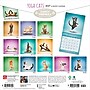 2027 BrownTrout Yoga Cats 12" x 12" Monthly Wall Calendar (9798330713509)~#|#~sp320857082_sc7