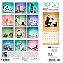 2027 BrownTrout Yoga Cats Together 12" x 12" Monthly Wall Calendar (9798330713516)~#|#~sp320868253_sc7