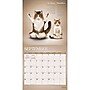 2027 BrownTrout Yoga Cats Together 12" x 12" Monthly Wall Calendar (9798330713516)~#|#~sp320868255_sc7