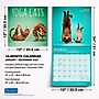 2027 BrownTrout Yoga Cats Together 12" x 12" Monthly Wall Calendar (9798330713516)~#|#~sp320868304_sc7