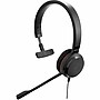 Jabra Evolve 20SE Noise Canceling Mono Computer On Ear Headset, USB-A/USB-C, MS Certified (4993-823-389-01)~#|#~sp321117771_sc7