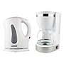 Brentwood Bundle 12-Cup Automatic Drip Coffee Maker & Cordless Electric Kettle, White (KITBTWCOFFEE02)~#|#~sp321498237_sc7