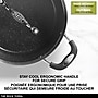 The Rock by Starfrit Aluminum 5-Qt. Nonstick Casserole Dutch Oven, Black (060343-002-0000)~#|#~sp321498347_sc7