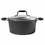 The Rock by Starfrit Aluminum 5-Qt. Nonstick Casserole Dutch Oven, Black (060343-002-0000)~#|#~sp321498349_sc7