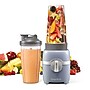 Starfrit 28-oz. 3-Speed 300-Watt Electric Personal Blender with 2 Tumblers & 2 To-Go Lids, Gray (024325-003-0000)~#|#~sp321498549_sc7