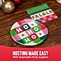 Say Hooray! Holiday Hues 7" Paper Multicolored,Ho Ho Ho 32 Plates/Pack (DTC380690PLT)~#|#~sp321569694_sc7