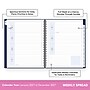 2027 Blue Sky Jessie James Decker 7" x 9" Calendar Year Weekly & Monthly Standard Planner Cover, Blue/Gold (164179)~#|#~sp321903133_sc7