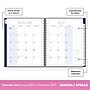 2027 Blue Sky Jessie James Decker 7" x 9" Calendar Year Weekly & Monthly Standard Planner Cover, Blue/Gold (164179)~#|#~sp321903134_sc7