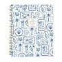 2027 Blue Sky Jessie James Decker 8.5" x 11" Calendar Year Weekly & Monthly Standard Planner Cover, Cowgirl Toile (162631)~#|#~sp321903143_sc7