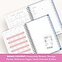 2027 Blue Sky Jessie James Decker 5" x 8" Calendar Year Weekly & Monthly Standard Planner Cover, Cowgirl Toile (162632)~#|#~sp321903158_sc7