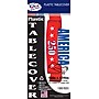 Party Expressions Fourth of July 250 54" x 108" Plastic Tablecover, Multicolored, 24/Carton (549-AMERICA250)~#|#~sp322102861_sc7