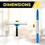 Gritt Commercial 14" Swival Window Cleaning Squeegee Kit (GRI131)~#|#~sp322104321_sc7