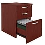 Regency Instant Office 3-Drawer Mobile File Cabinet, Letter/Legal Size, Lockable, 23.27"H x 16"W x 20"D, Cherry (MPD116CH)~#|#~sp322106316_sc7