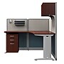 Regency Instant Office 63"H x 65"W L-Shaped Cubicle Workstation with Storage, Cherry (IO36494-03STGK)~#|#~sp322488008_sc7