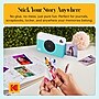 Kodak Printomatic Instant Print Camera, Blue, Photo Paper 20 Sheets, and Accessories Art Bundle~#|#~sp323285030_sc7