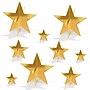 Beistle 3-D Foil Star Centerpieces, Gold, 3/Pack (52148-GD)~#|#~sp323286721_sc7