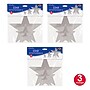 Beistle 3-D Foil Star Centerpieces, Silver, 3/Pack (52148-S)~#|#~sp323286738_sc7