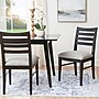 Linon Home Décor Products Flynn Side Chair, Black, 2/Set (AC2196BLK02ASU)~#|#~sp323288150_sc7