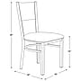 Linon Home Décor Products Elmer Side Chair, Brown, 2/Set (ACMC6039-02)~#|#~sp323288169_sc7
