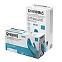 Ammex Gloveworks Nitrile Powder Free Exam Gloves, Medium, Blue, 50 Gloves/Box, 10 Boxes/Carton (GPNHD64100)~#|#~sp323423727_sc7