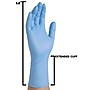 Ammex Gloveworks Nitrile Powder Free Exam Gloves, Medium, Blue, 50 Gloves/Box, 10 Boxes/Carton (GPNHD64100)~#|#~sp323423729_sc7