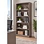 Boss Office Products 65.5"H 5-Shelf Bookcase, Driftwood (N158-DW)~#|#~sp323423793_sc7