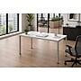 Boss Office Products Simple System 66"W 1-Person Workstation Desk, White (SGSD001-102-WT)~#|#~sp323889958_sc7