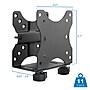 Mount-It! Universal Mini PC, CPU & Thin Client Mount, Holds up to 11 lbs., Black (MI-7157)~#|#~sp323890622_sc7
