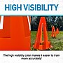 Franklin Soccer Cones, Orange, 4/Pack (FRN3130S1)~#|#~sp323983766_sc7