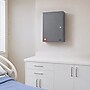 Viva Comfort Large Double Door Locking Medical Cabinet, Gray (999-03-GRY-MK)~#|#~sp323984163_sc7
