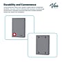 Viva Comfort Medium Double Door Locking Medical Cabinet, Gray (999-02-GRY-MK)~#|#~sp323984180_sc7