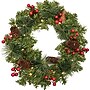 Excello Brands 15.75" Wreath with LED Fairy Lights, Green (OD-WRTH-LED)~#|#~sp324254776_sc7