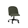 Linon Home Decor Products Skyla Armless Fabric Swivel Computer and Desk Chair, Green (178523OLVGRN01U)~#|#~sp324255942_sc7