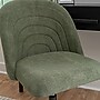Linon Home Decor Products Skyla Armless Fabric Swivel Computer and Desk Chair, Green (178523OLVGRN01U)~#|#~sp324255948_sc7