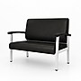 Regency Welcome 46"W Vinyl Loveseat, Black (CH3903BVL)~#|#~sp324321224_sc7
