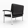 Regency Welcome 46"W Vinyl Loveseat, Black (CH3903BVL)~#|#~sp324321228_sc7