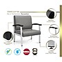 Regency Welcome Vinyl Bariatric Guest Chair, Grey (CH3902GVL)~#|#~sp324321240_sc7