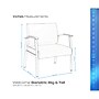 Regency Welcome Vinyl Bariatric Guest Chair, Grey (CH3902GVL)~#|#~sp324321242_sc7