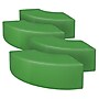 Regency Aurora Vinyl Curved Ottoman, Envy Green, 4/Set (N6265EG4PK)~#|#~sp324322006_sc7