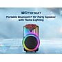 Emerson Portable Bluetooth® 15" Party Speaker with Flame Lighting, Black (EDS-1520)~#|#~sp324323165_sc7