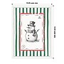 Amanti Art Happy Snowman Stamp by Jolly and Dash Framed Canvas Wall Art Print, 10"W x 13"H (A426710431688)~#|#~sp324385230_sc7