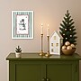 Amanti Art Happy Snowman Stamp by Jolly and Dash Framed Canvas Wall Art Print, 10"W x 13"H (A426710431688)~#|#~sp324385231_sc7