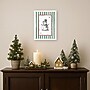 Amanti Art Happy Snowman Stamp by Jolly and Dash Framed Canvas Wall Art Print, 10"W x 13"H (A426710431688)~#|#~sp324385233_sc7
