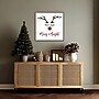 Amanti Art Reindeer Merry and Bright by Portfolio Framed Canvas Wall Art Print, 22"W x 22"H (A42678396610)~#|#~sp324385582_sc7