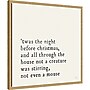 Amanti Art Simple Christmas I Cream by Laura Marshall Framed Canvas Wall Art Print, 22"W x 22"H (A42675456270)~#|#~sp324385612_sc7
