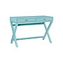 Linon Home Decor Products Peggy 44"W Writing Desk, Blue (862264BLU01U)~#|#~sp324445257_sc7