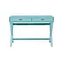 Linon Home Decor Products Peggy 44"W Writing Desk, Blue (862264BLU01U)~#|#~sp324445258_sc7