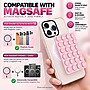 SaharaCase MagSafe Magnetic Suction Cup Phone Mount with Adapter Ring, Pink, (CP01214)~#|#~sp324684651_sc7